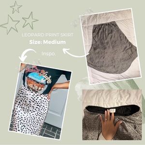 Leopard Skirt